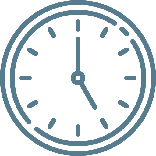 Pictogramme d'une horloge